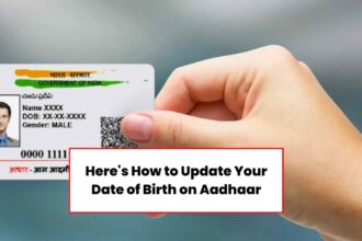 Changing Date Of Birth On Aadhaar Card