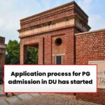DU PG Admission 2025 Last Date
