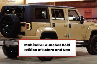 Mahindra Bolero Neo Bold Edition Features