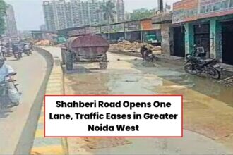 One Lane Open Shahberi Road