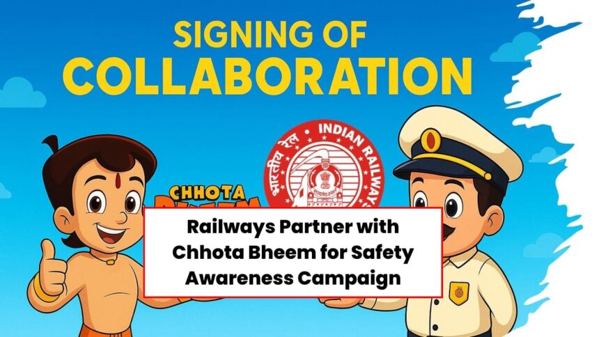 Railways Partner With Chhota Bheem