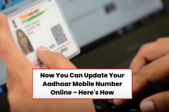 UIDAI Mobile Number Update Online